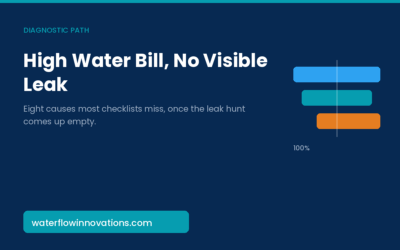 High Water Bill With No Visible Leak: 8 Causes Most Checklists Miss